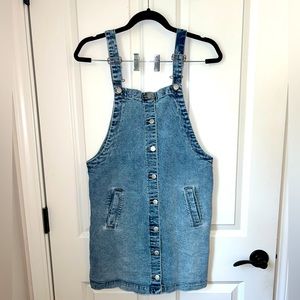 Denim Overall Dress